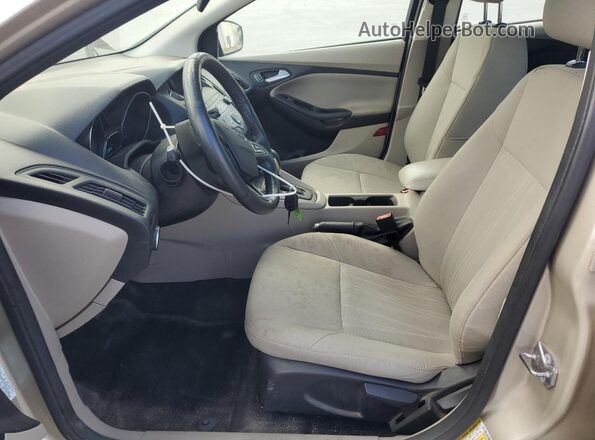 1FADP3F25JL219257 2018 FORD FOCUS Tan Vista interior delantera