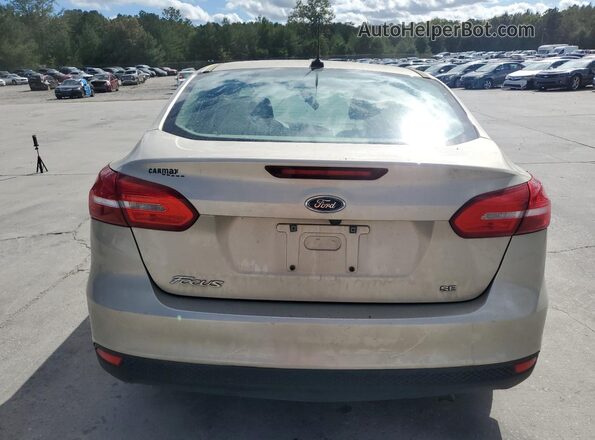 1FADP3F25JL219257 2018 FORD FOCUS Tan Vista trasera