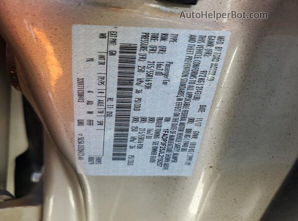1FADP3F25JL219257 2018 FORD FOCUS Tan Vista del compartimento del motor