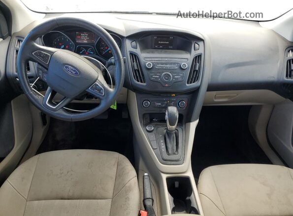 1FADP3F25JL219257 2018 FORD FOCUS Tan Vista del salpicadero