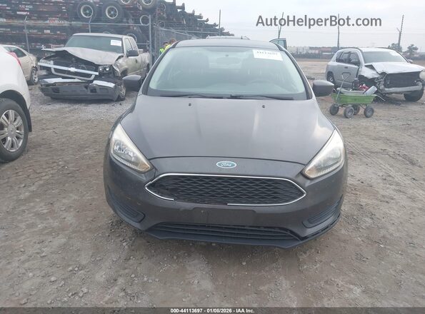 1FADP3F25JL225625 2018 FORD FOCUS Gray Вид щитка приладів