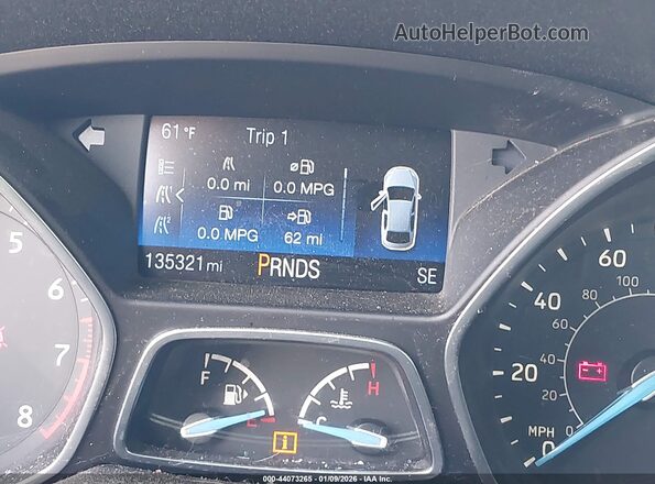 1FADP3KE0GL243880 2016 FORD FOCUS Black Widok z przodu