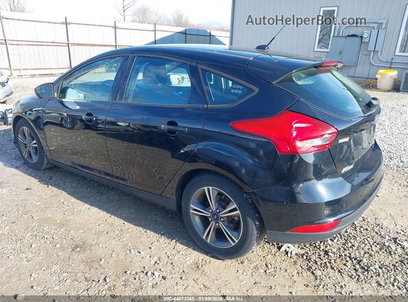 1FADP3KE0GL243880 2016 FORD FOCUS Black Tył lewy