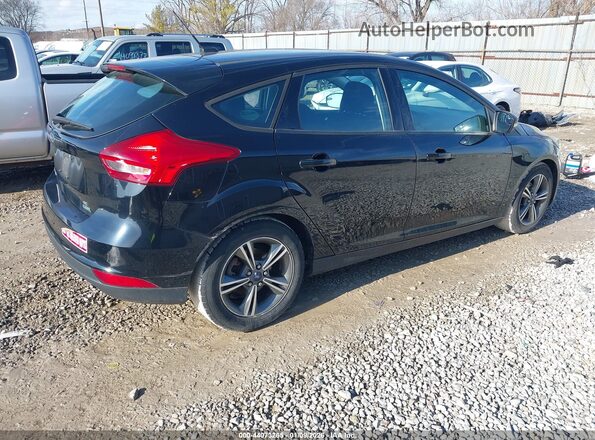 1FADP3KE0GL243880 2016 FORD FOCUS Black Tył prawy