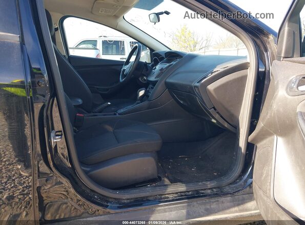 1FADP3KE0GL243880 2016 FORD FOCUS Black Widok wnętrza z przodu