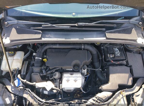 1FADP3KE0GL243880 2016 FORD FOCUS Black Widok z tyłu
