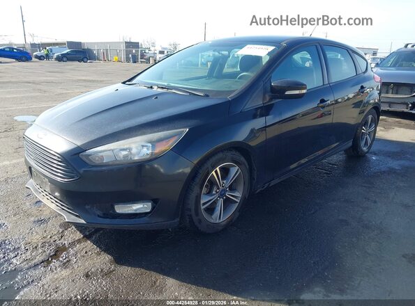 1FADP3KE2GL234596 2016 FORD FOCUS Black Передня ліва чверть