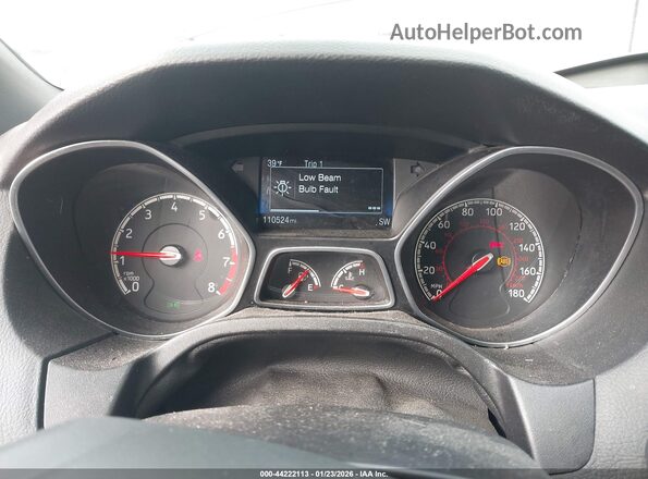 1FADP3L92GL347658 2016 FORD FOCUS ST Black Հետևի նստատեղերի տեսք