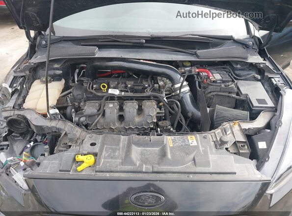 1FADP3L92GL347658 2016 FORD FOCUS ST Black Հետևի տեսք