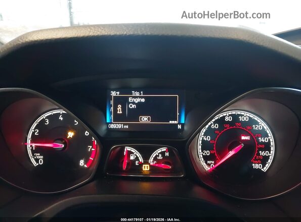 1FADP3L92HL294638 2017 FORD FOCUS ST Gray უკანა სავარძლების ხედი