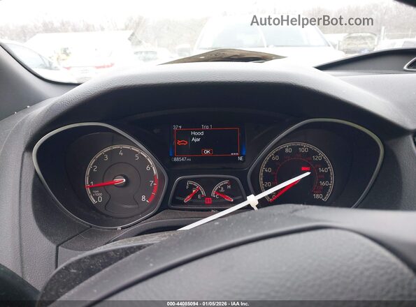 1FADP3L93HL335715 2017 FORD FOCUS ST Gray Rear seats view
