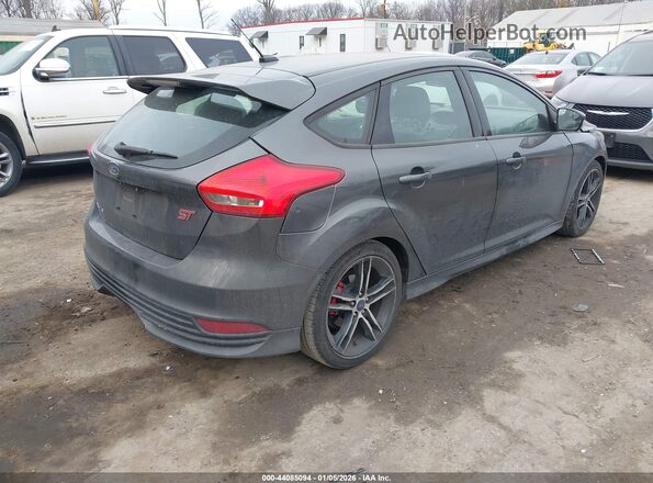1FADP3L93HL335715 2017 FORD FOCUS ST Gray Rear right