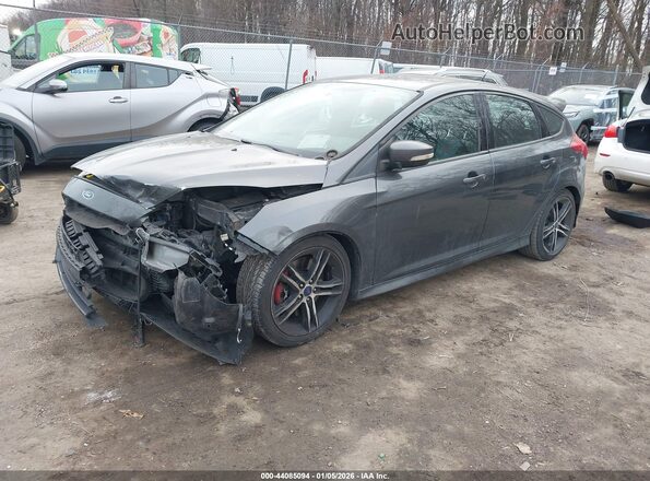 1FADP3L93HL335715 2017 FORD FOCUS ST Gray Front left