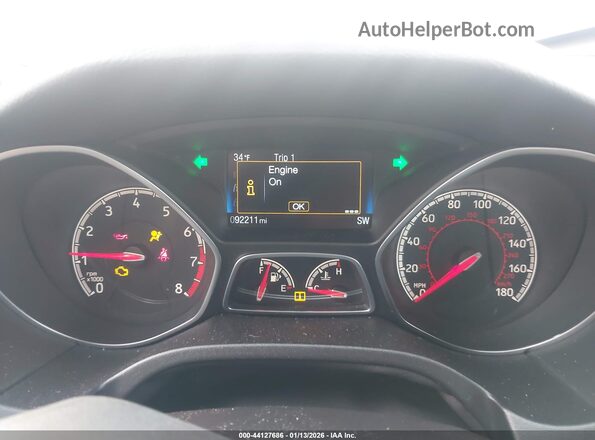 1FADP3L93JL325854 2018 FORD FOCUS ST Оранжевый Вид задних сидений
