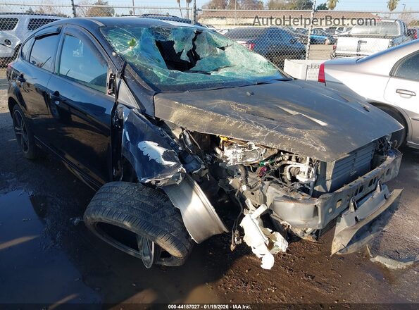 1FADP3L94HL304084 2017 FORD FOCUS ST Black წინა ხედი