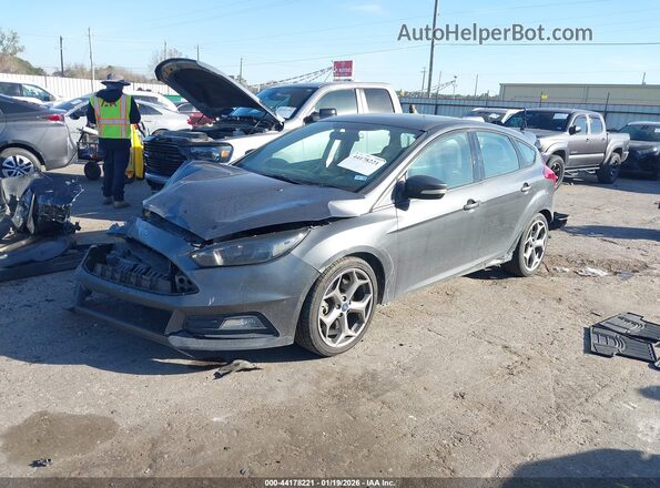 1FADP3L94JL332540 2018 FORD FOCUS ST Серый Передняя левая четверть