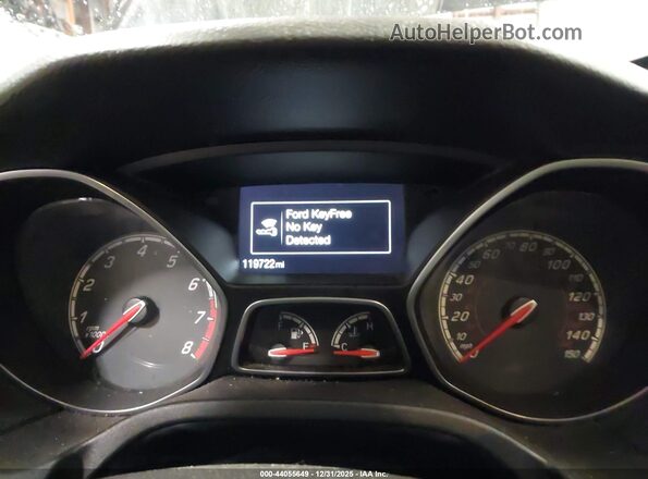 1FADP3L95GL333706 2016 FORD FOCUS ST Black Вид задніх сидінь