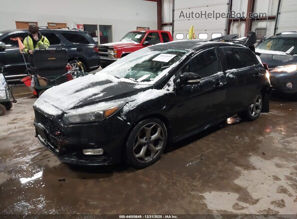 1FADP3L95GL333706 2016 FORD FOCUS ST Black Передня ліва чверть