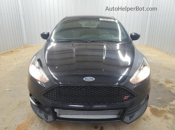 1FADP3L95JL266354 2018 FORD FOCUS Black Widok wnętrza 360 stopni