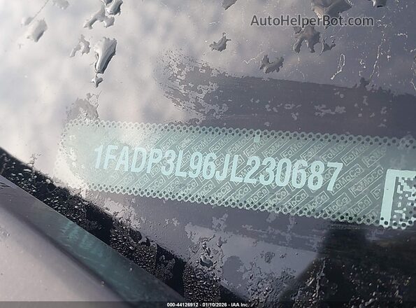 1FADP3L96JL230687 2018 FORD FOCUS ST Gray ძრავის განყოფილების ხედი