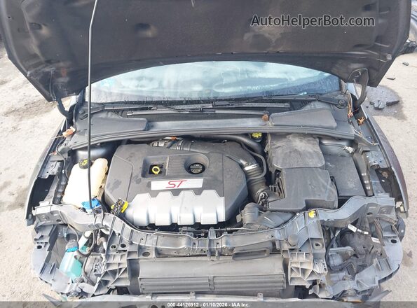 1FADP3L96JL230687 2018 FORD FOCUS ST Gray უკანა ხედი