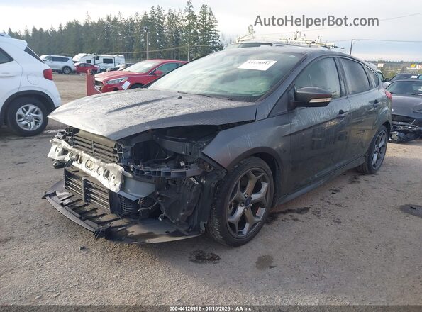 1FADP3L96JL230687 2018 FORD FOCUS ST Gray წინა მარცხენა ხედი სამი მეოთხედიდან