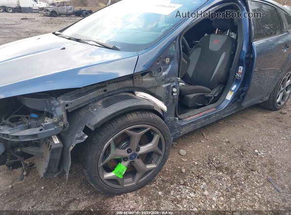 1FADP3L96JL239583 2018 FORD FOCUS ST Teal Front view