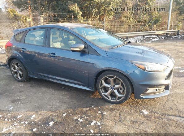 1FADP3L97JL255257 2018 FORD FOCUS ST Blue 