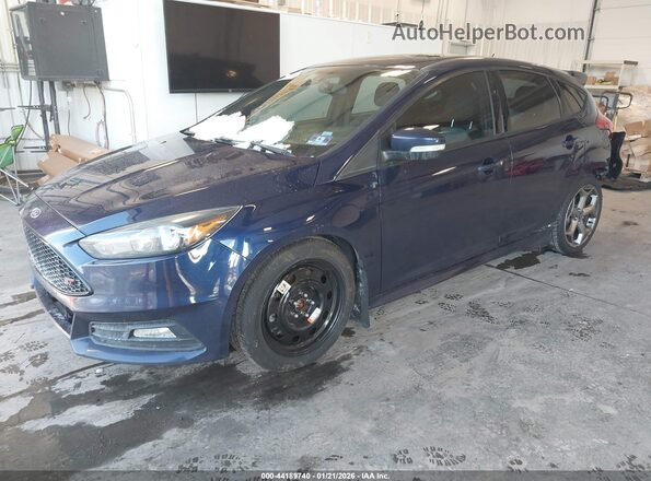 1FADP3L98HL281246 2017 FORD FOCUS ST Blue Przód lewy