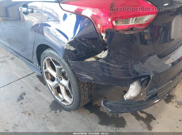 1FADP3L98HL281246 2017 FORD FOCUS ST Blue Widok z przodu