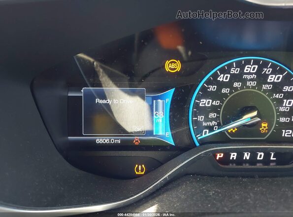 1FADP3R4XGL380788 2016 FORD FOCUS ELECTRIC Белый Вид щитка приборов