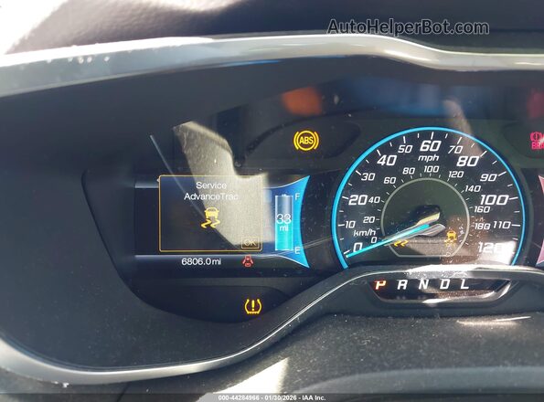 1FADP3R4XGL380788 2016 FORD FOCUS ELECTRIC Белый Вид задней части салона