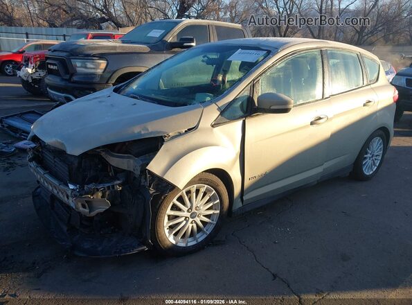1FADP5AU0GL100254 2016 FORD C-MAX HYBRID Tan Przód lewy