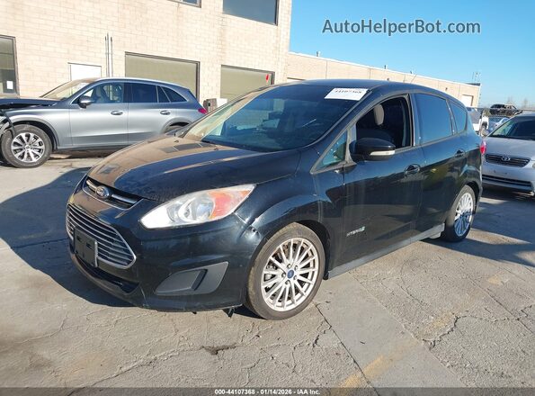 1FADP5AU1GL115166 2016 FORD C-MAX HYBRID Black წინა მარცხენა ხედი სამი მეოთხედიდან