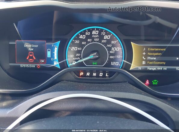 1FADP5AU1HL117971 2017 FORD C-MAX HYBRID Gray 