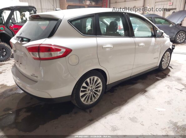 1FADP5AU3JL104497 2018 FORD C-MAX HYBRID White Tył prawy