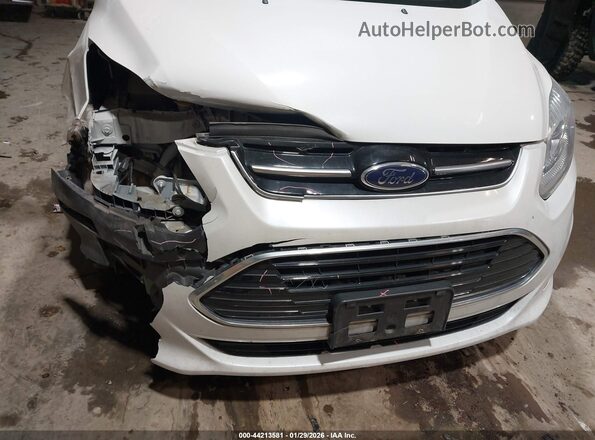 1FADP5AU3JL104497 2018 FORD C-MAX HYBRID White Widok z przodu