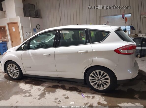 1FADP5AU3JL104497 2018 FORD C-MAX HYBRID White Widok wnętrza 360 stopni