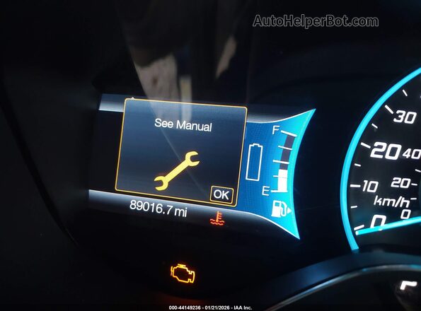 1FADP5BU1GL110919 2016 FORD C-MAX HYBRID Синий Вид задних сидений