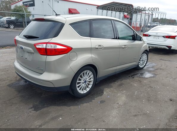 1FADP5BU2GL107818 2016 FORD C-MAX HYBRID Бежевый Задняя правая четверть