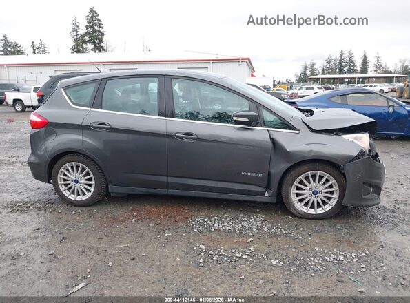 1FADP5BU7GL105790 2016 FORD C-MAX HYBRID Gray Vista interior trasera
