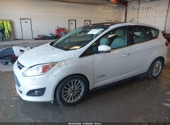 1FADP5BU8GL117141 2016 FORD C-MAX HYBRID Белый Передняя левая четверть