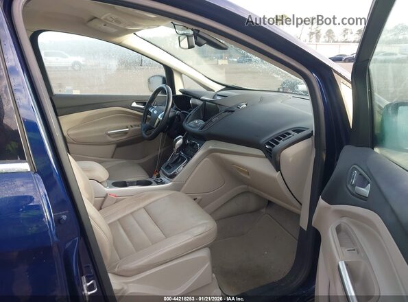 1FADP5CU0GL117035 2016 FORD C-MAX ENERGI Blue Front interior view