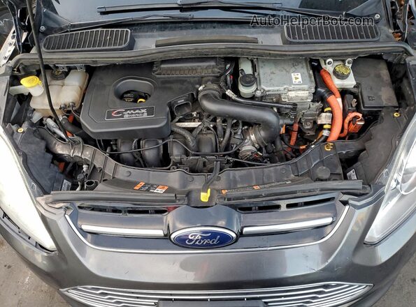 1FADP5CU1GL112085 2016 FORD C-MAX Gray უკანა სალონის ხედი