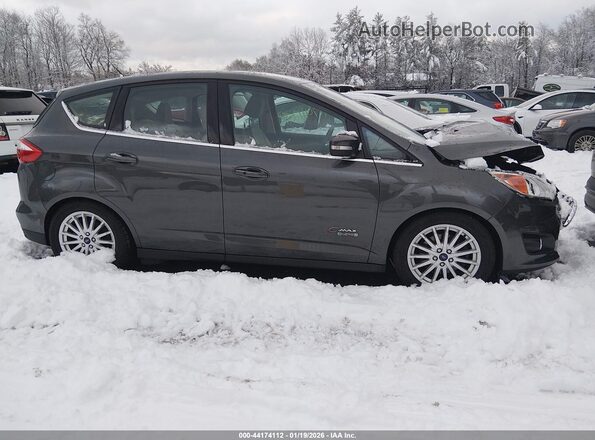 1FADP5CU8GL118725 2016 FORD C-MAX ENERGI Gray უკანა სალონის ხედი