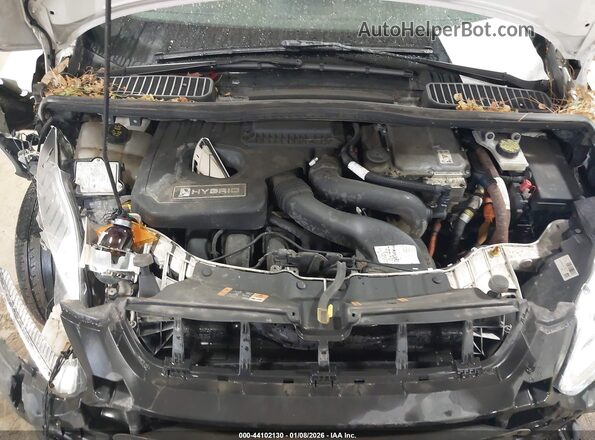 1FADP5DU8JL101901 2018 FORD C-MAX HYBRID Белый Вид сзади