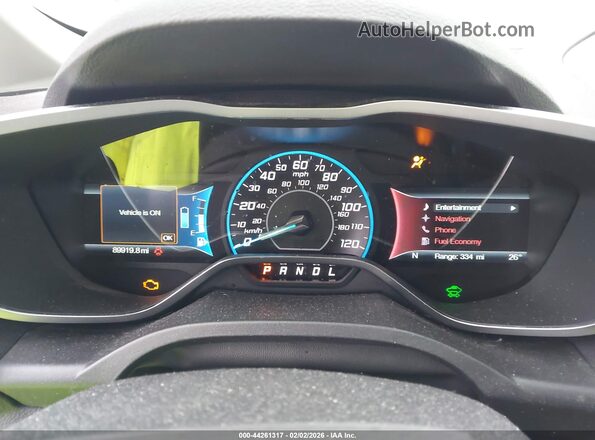 1FADP5EU3HL103547 2017 FORD C-MAX ENERGI Silver Vista de los asientos traseros