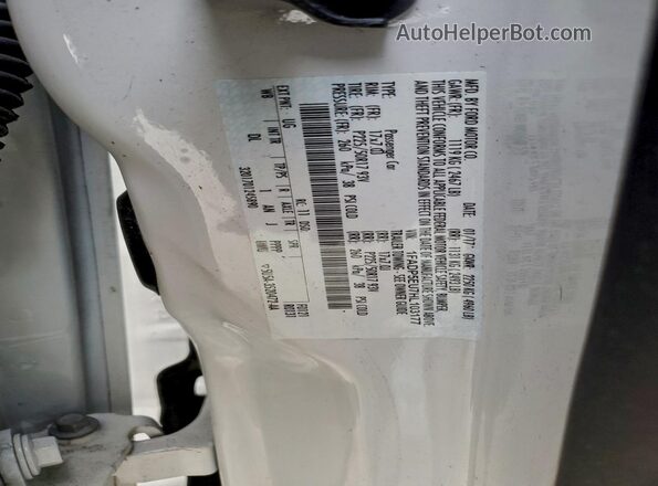 1FADP5EU7HL103177 2017 FORD C-MAX White Vista del compartimento del motor