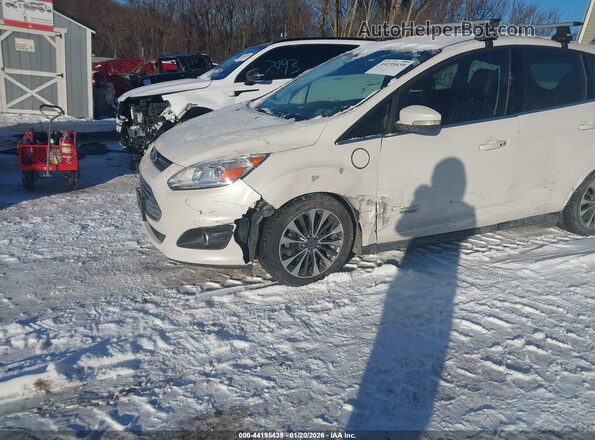 1FADP5FU3HL105930 2017 FORD C-MAX ENERGI Белый Вид спереди
