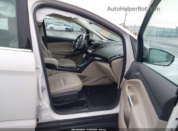 1FADP5FU9HL108394 2017 FORD C-MAX ENERGI White Widok wnętrza z przodu
